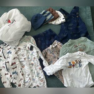 0-3 3-6 baby boy clothes bundle